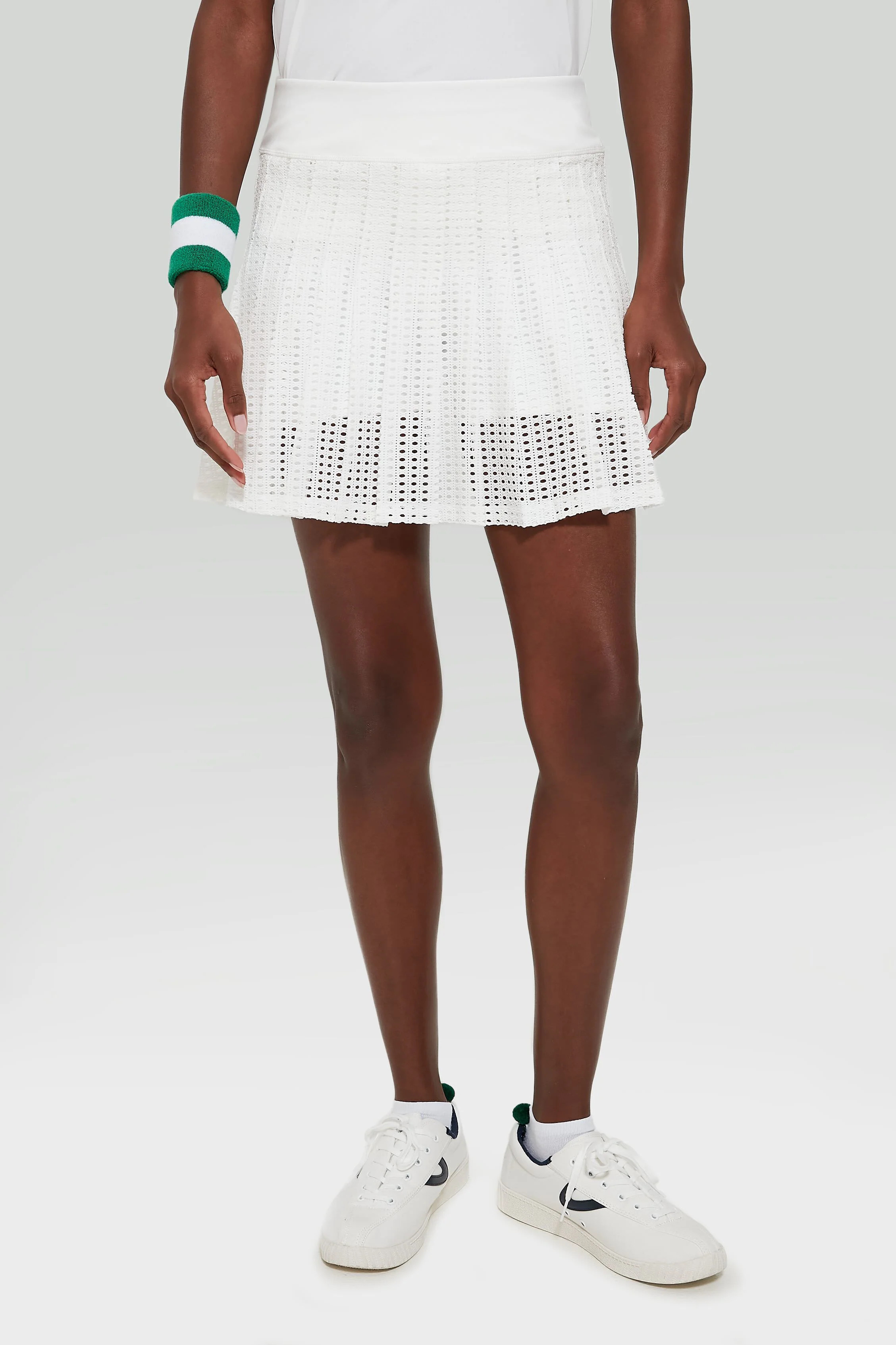 White Cane 15 Inch Tennis Skirt 
                Tnuck Sport | Tuckernuck (US)