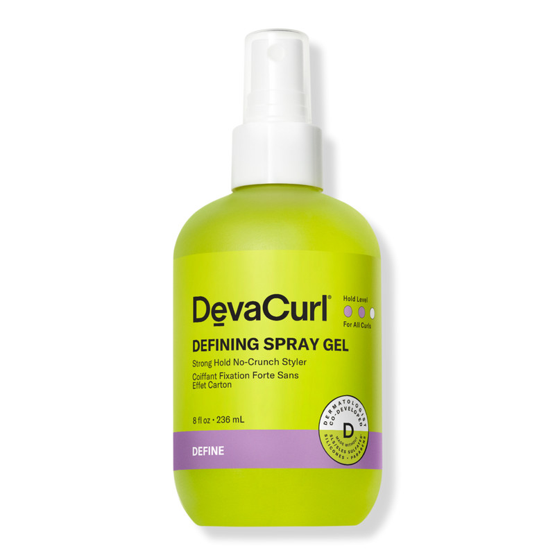 DevaCurl DEFINING SPRAY GEL Strong Hold No-Crunch Styler | Ulta Beauty | Ulta