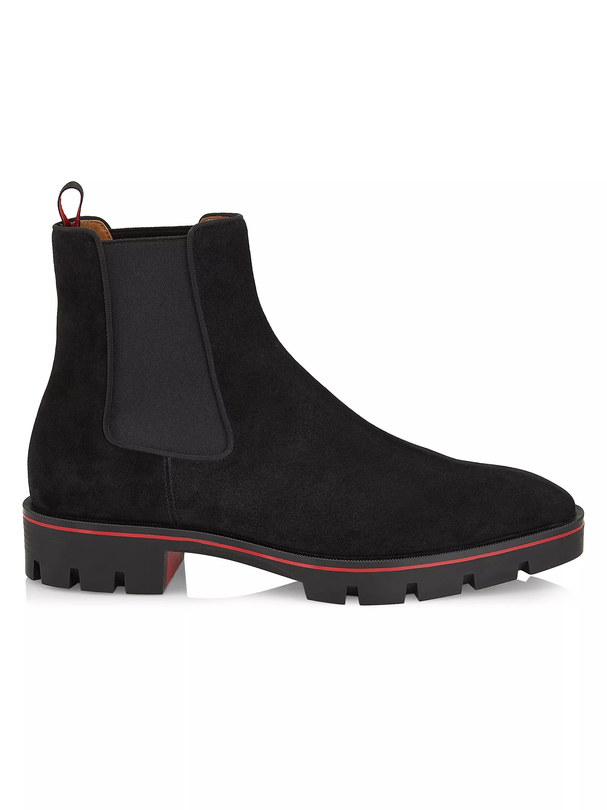 Alpinosol Leather Lug-Sole Chelsea Boots | Saks Fifth Avenue