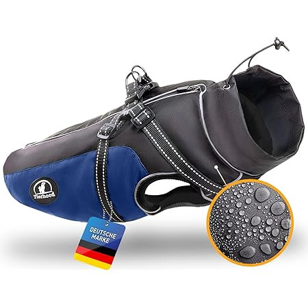 Didog Warmer Hundemantel für kleine Hunde und Katzen, mit Fleece gefüttert, reflektierend, kalt... | Amazon (DE)