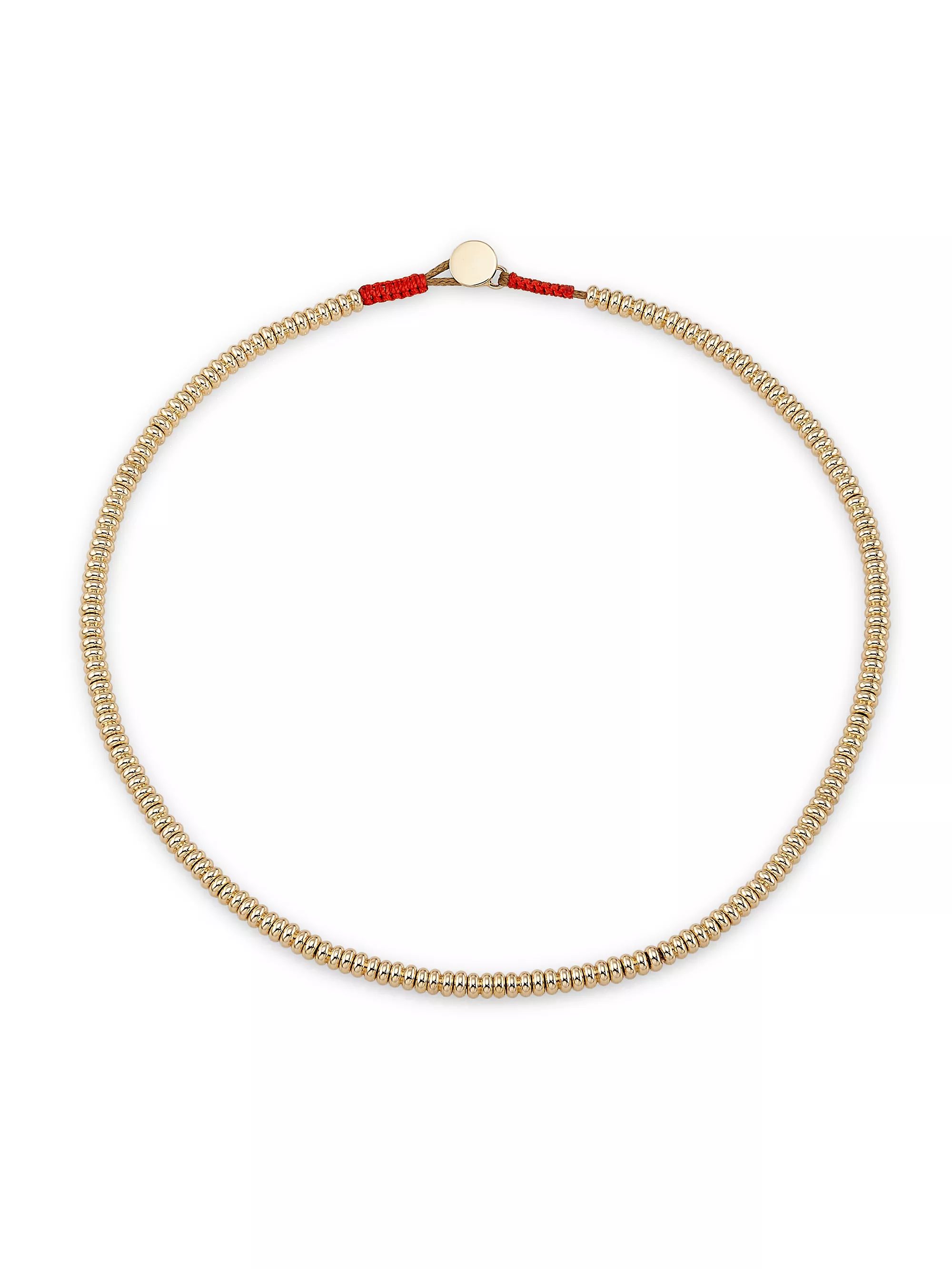 Corduroy Goldtone Bead Necklace | Saks Fifth Avenue