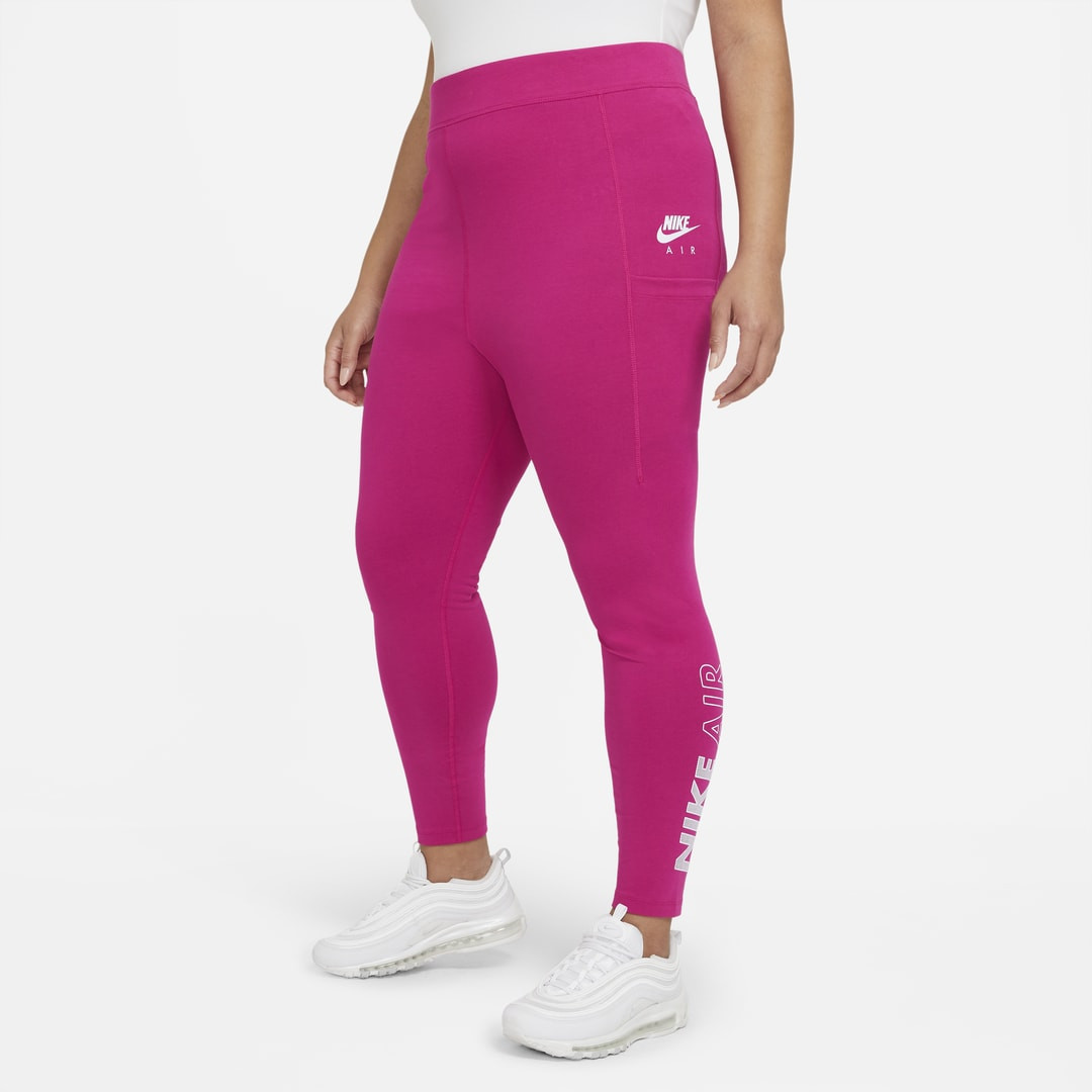 Nike Air Women's Leggings (Plus Size) (Fireberry) | Nike (US)