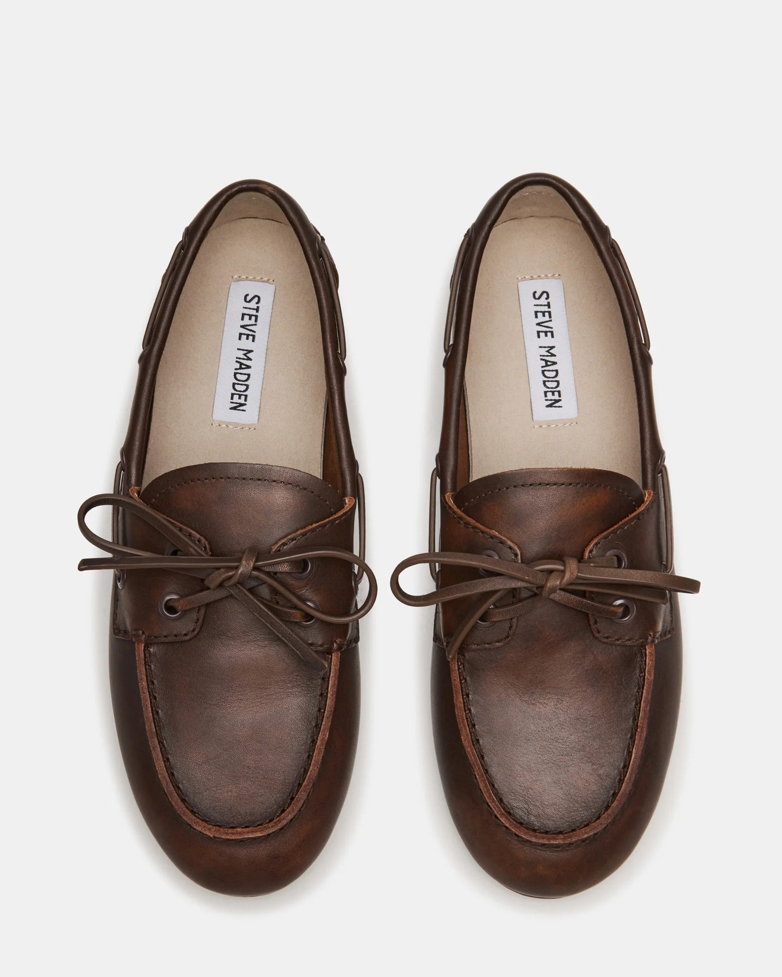 Sag Brown Leather | Steve Madden (US)