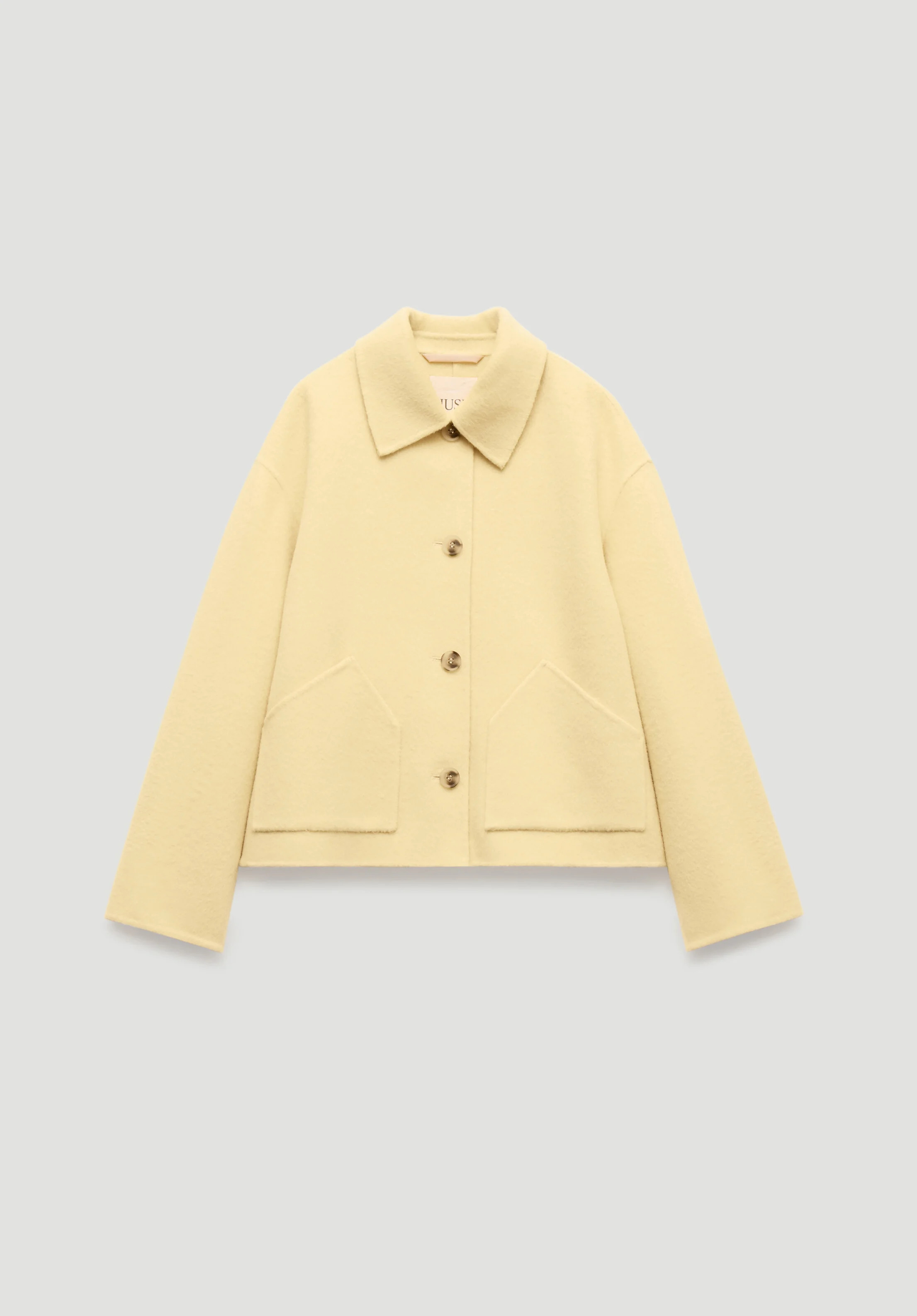 Pure Wool Double Faced Jacket | Hush UK