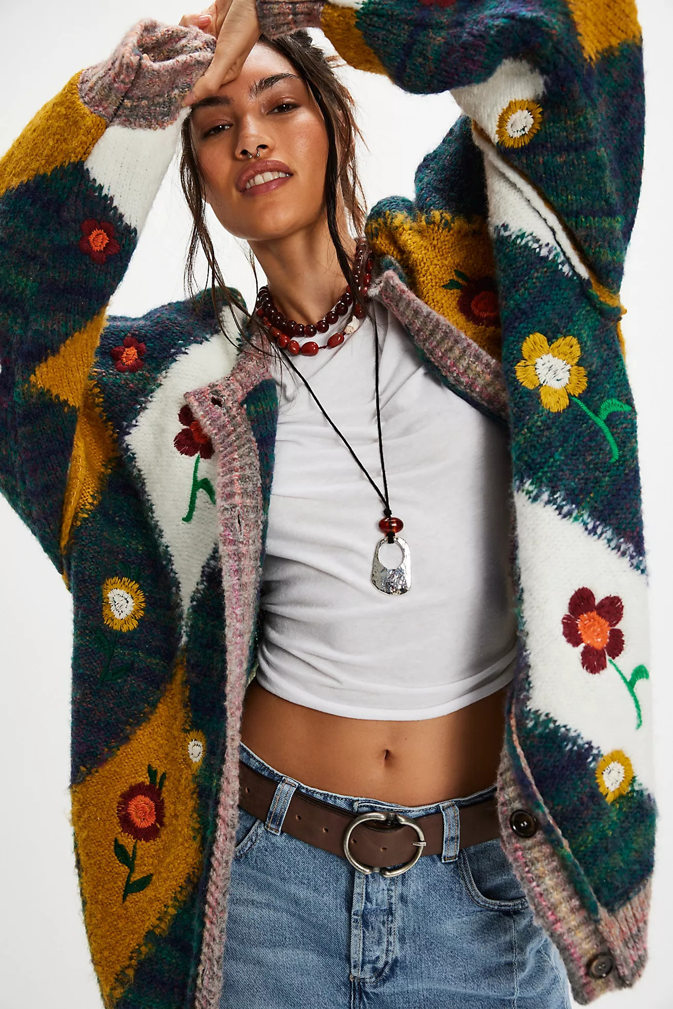 Flower Petal Cardigan | Free People (Global - UK&FR Excluded)