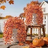 Artificial Fake Hanging Flowers Plants for Outdoor Spring Summer Decoration,2 PCS Faux Silk Daisy... | Amazon (US)
