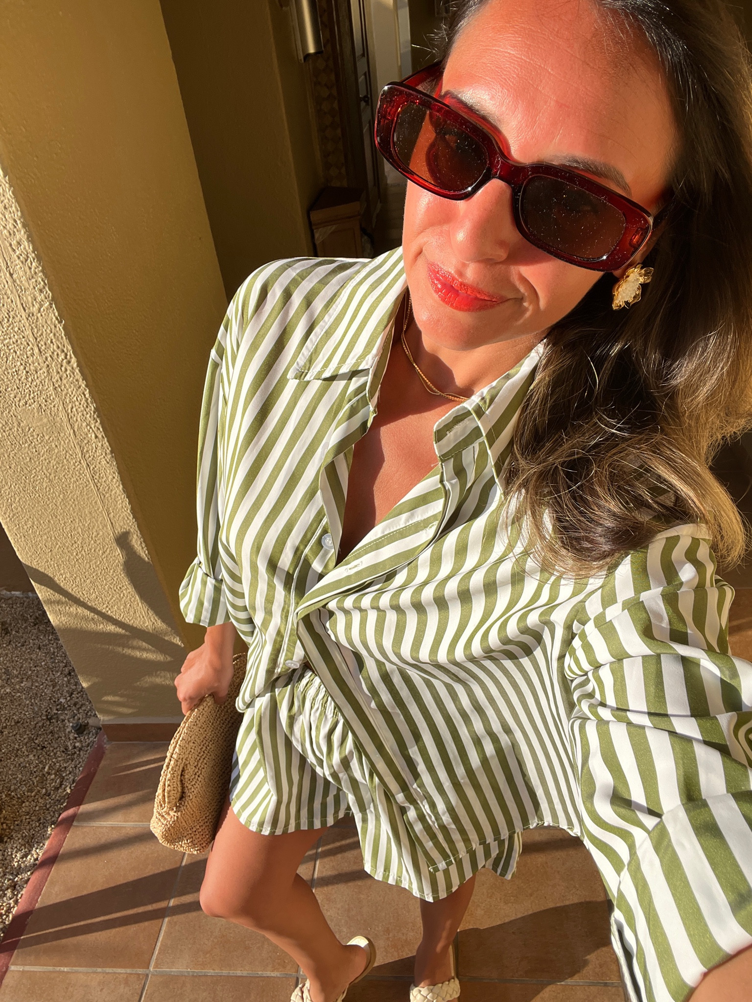 Amazon resort wear set 
Love this set for dining on the beach! Comes in other colors too  