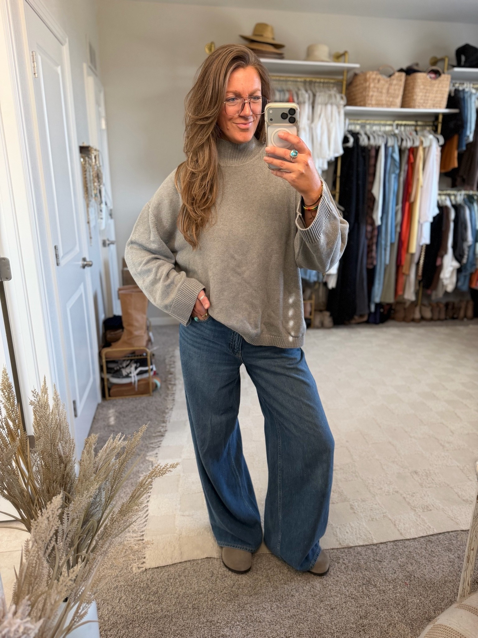 Large tall sweater, 30 tall jeans, 11 shoes

#LTKTall #LTKOver40 #LTKSeasonal