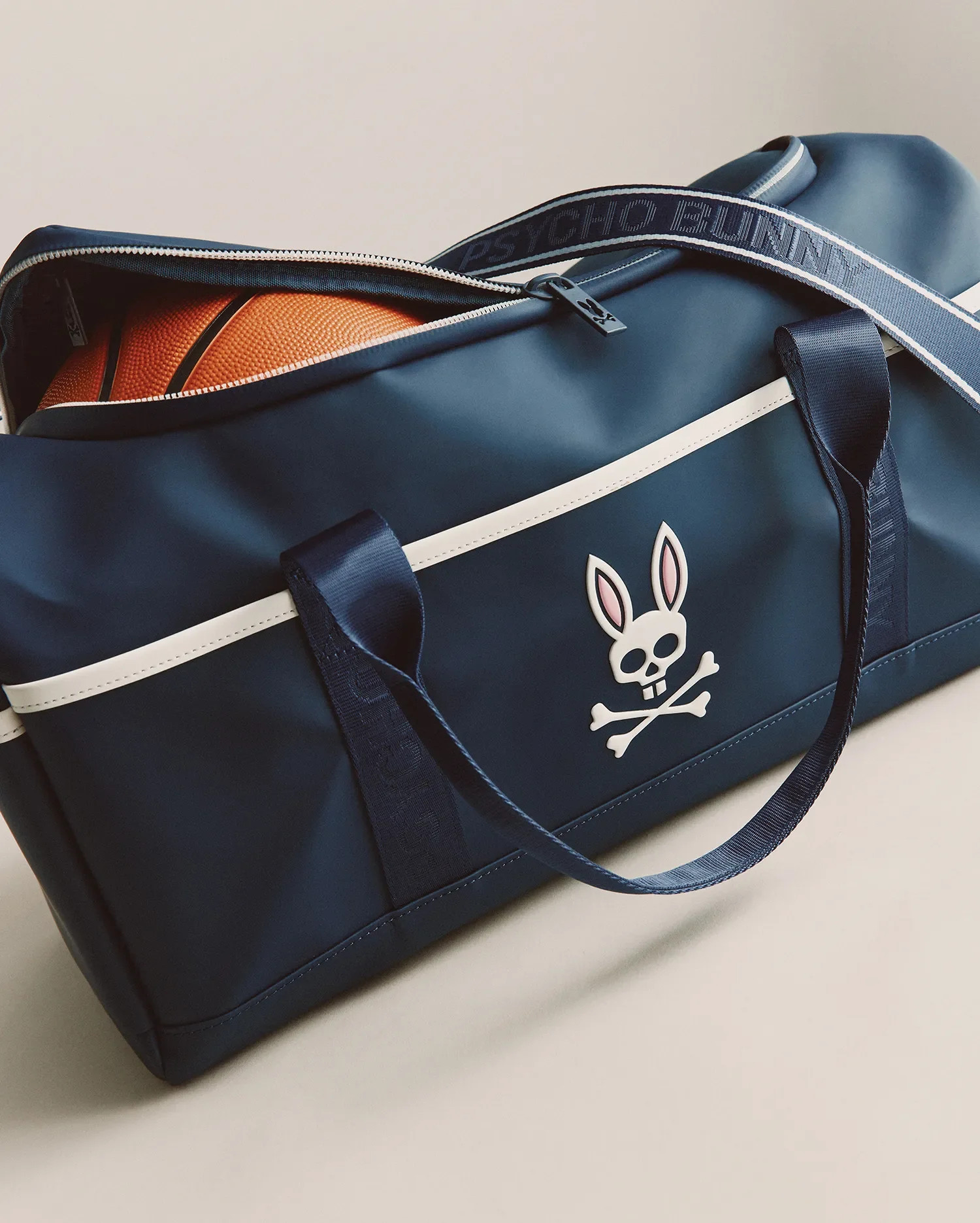 Classic Bunny Gym Bag in Navy | Psycho Bunny | Psycho Bunny (US)