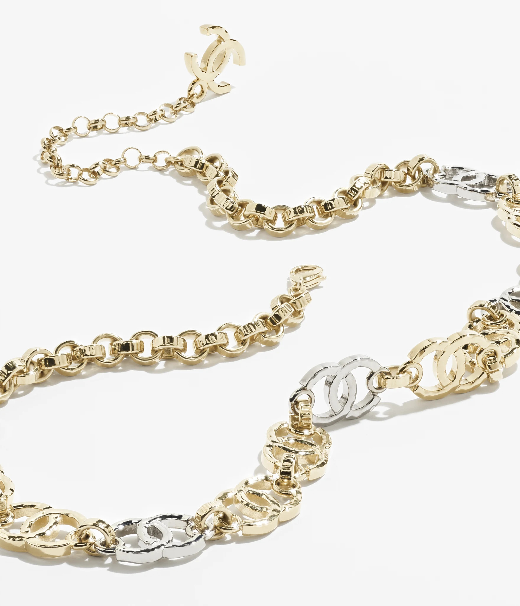 Chain belt - Metal, gold & silver — Fashion | CHANEL | Chanel, Inc. (US)