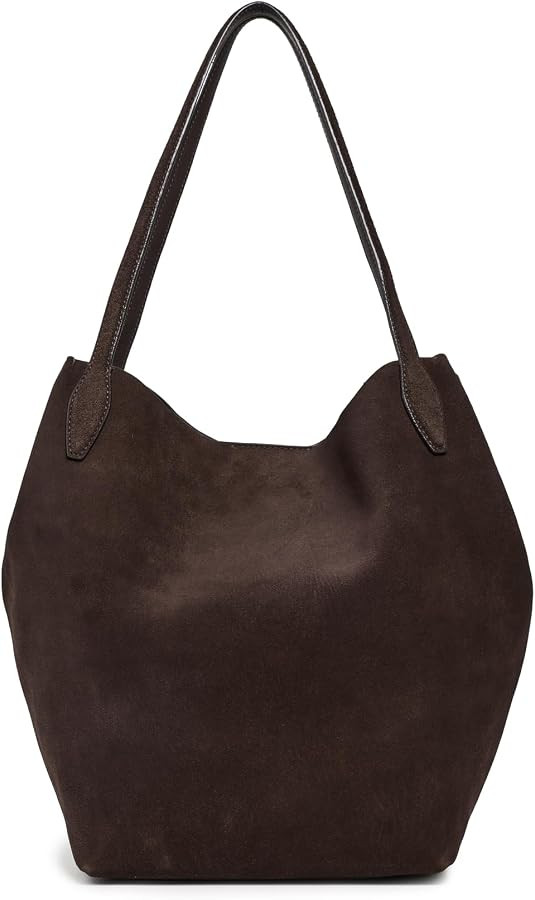 Madewell Women's The Shopper Tote in Soft Grain Suede | Amazon (US)