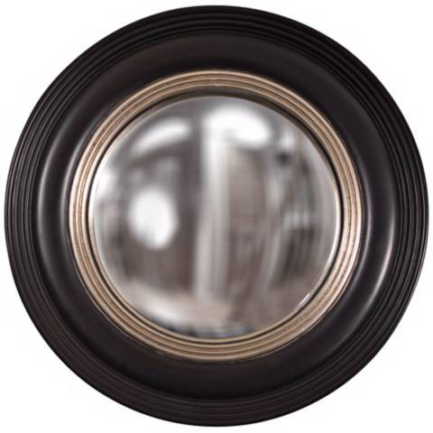 Howard Elliott Soho 14" Convex Decorative Round Wall Mirror - #V5853 | Lamps Plus | Lamps Plus