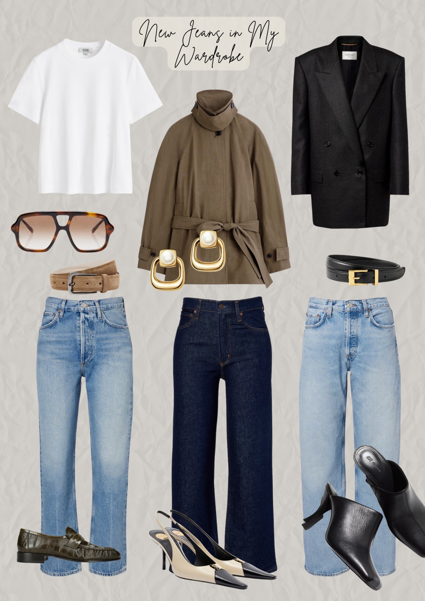 New jeans in my wardrobe and how I style them. ✨

#LTKgrwm #LTKSeasonal #LTKootd