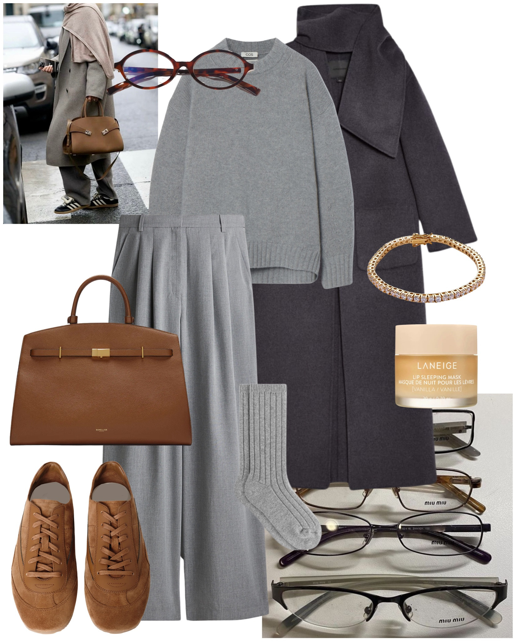 Outfit Ideas For… The Cold Weather 

Grey jumper | suede bag | suede shoes | coat | grey socks | glasses | trainers | gloves | fluffy jacket | leather trench | boots | hoodie | grey joggers 

#LTKeurope #LTKgiftguide #LTKuk