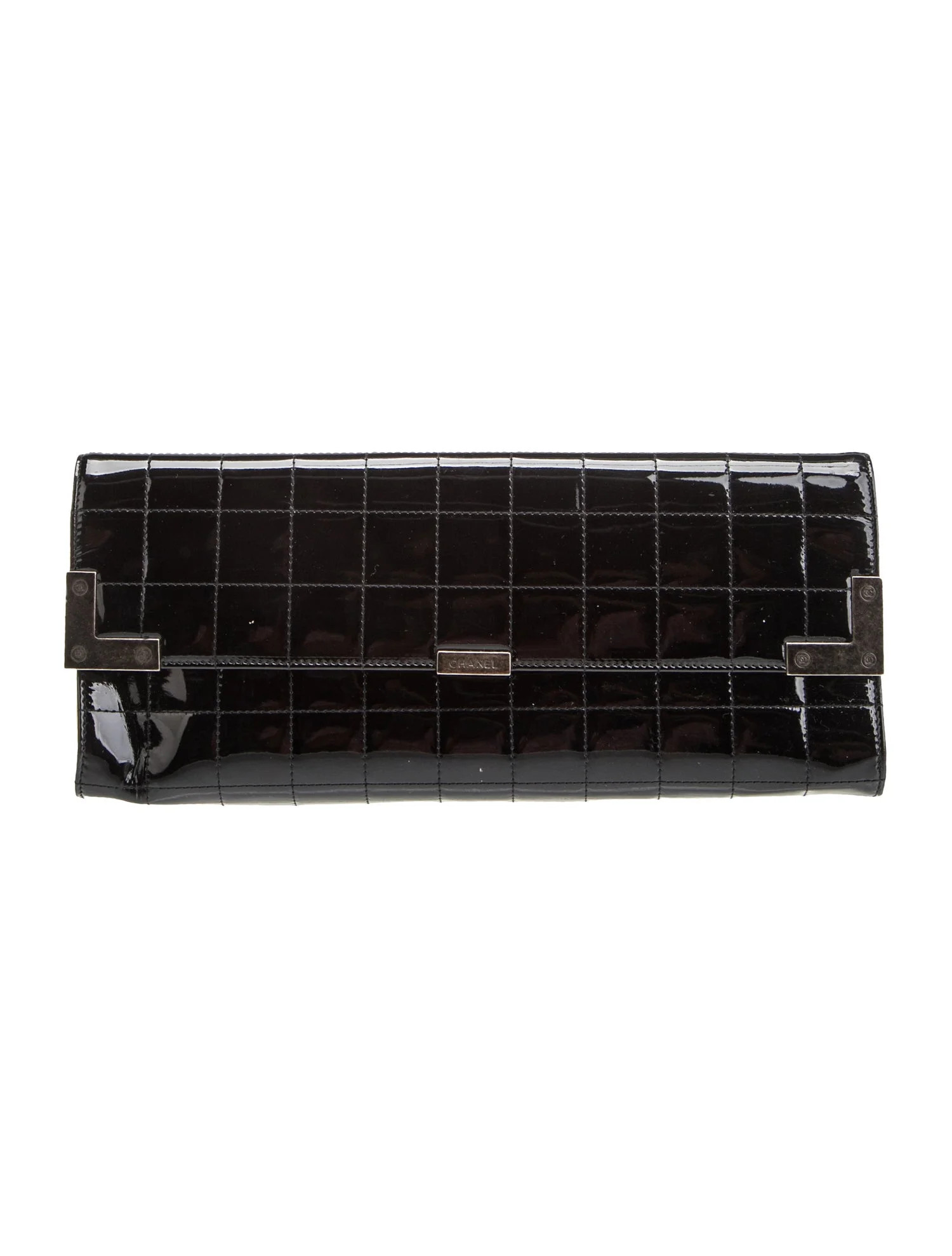 Chocolate Bar E/W Clutch | The RealReal