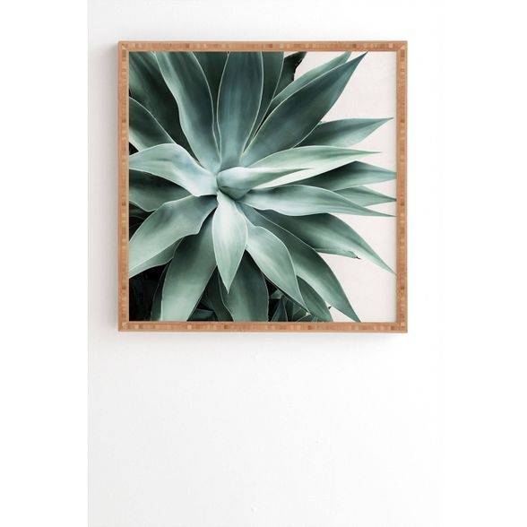 Gale Switzer Bursting into Life Framed Wall Art Green - Deny Designs | Target