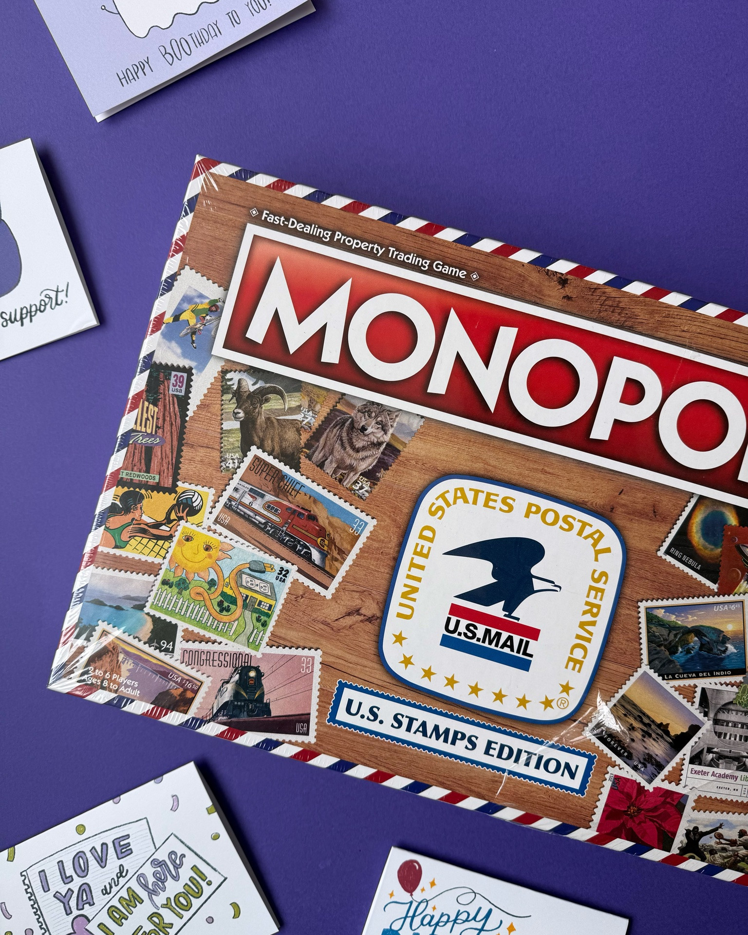 USPS Monopoly 🎲📮🎉 #snailmail #monopoly #usps

#LTKHome #LTKKids