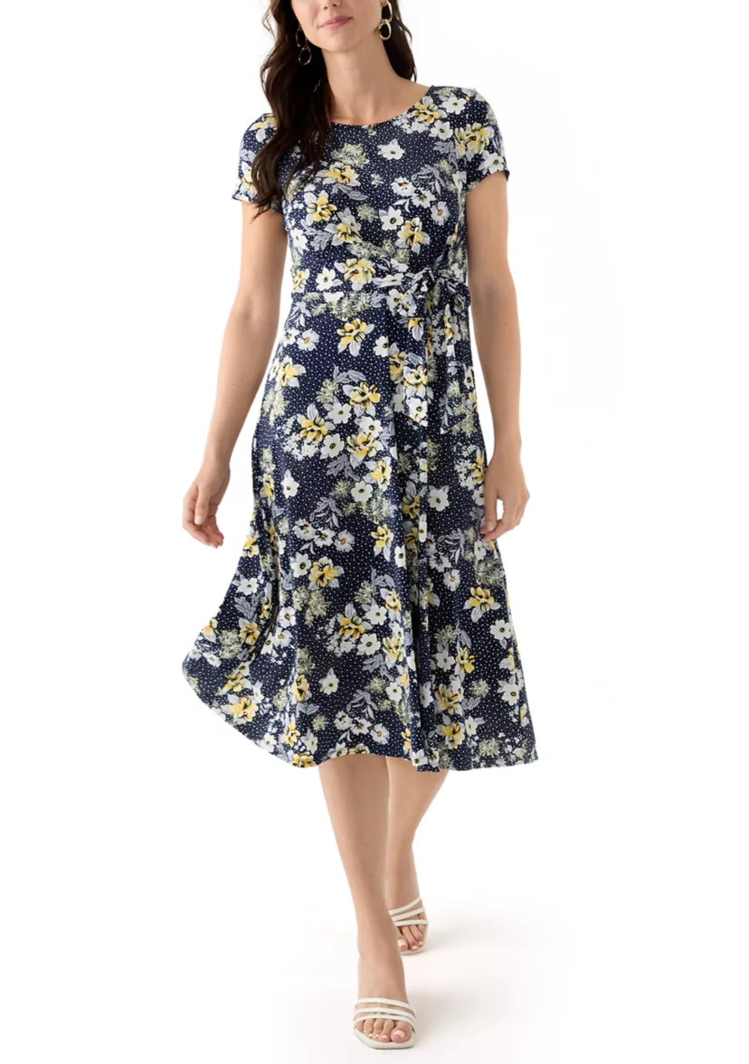 Women's Floral Printed Dress | Belk
