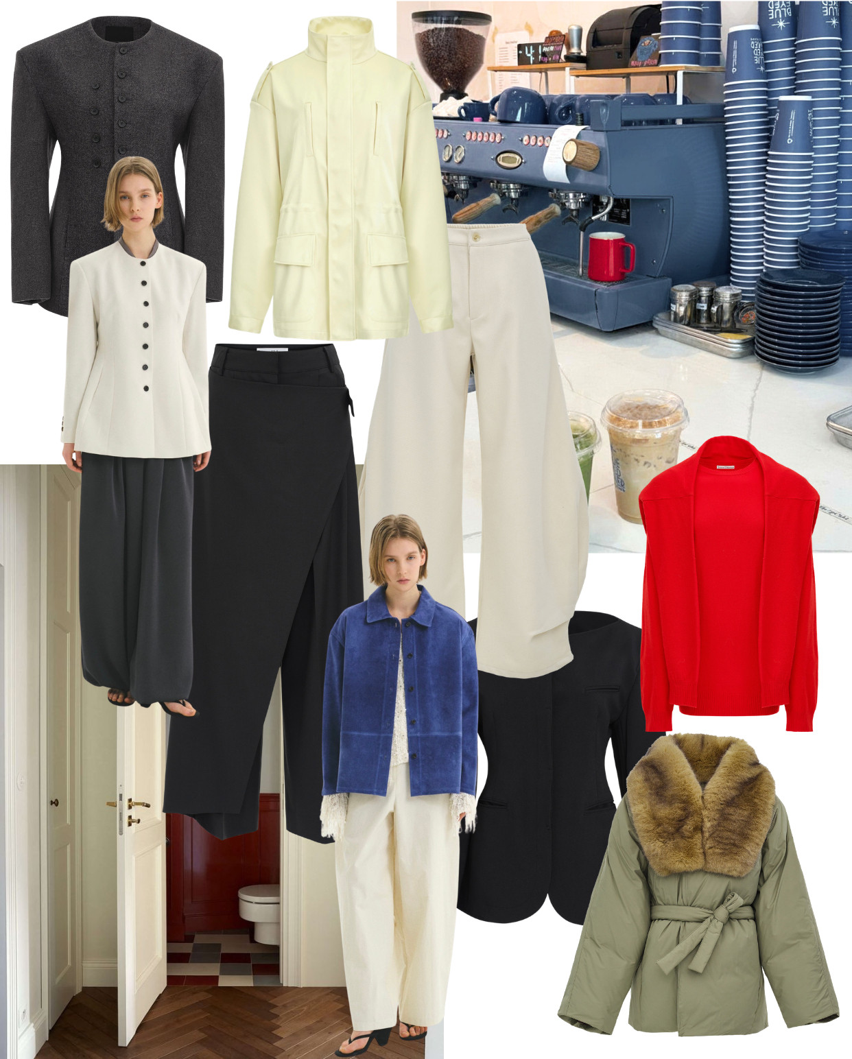 Balloon trousers, waisted blazers, layered knits, a technical jacket, everything I want right now in one place. 

 #LTKuk #LTKsummer #LTKeurope