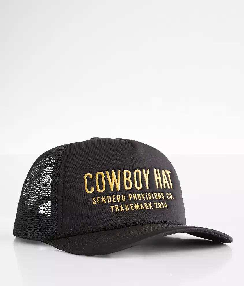 Cowboy Trucker Hat | Buckle