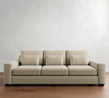 Big Sur Square Arm Deep Seat Sofa (76"–120") | Pottery Barn (US)