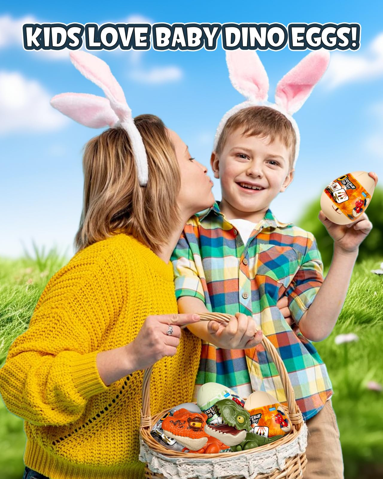 3 Pack Jumbo Dinosaur Eggs - Drop to Hatching Dinosaur Eggs Toys Birthday Gifts for Boys 3 4 5 6 ... | Amazon (US)