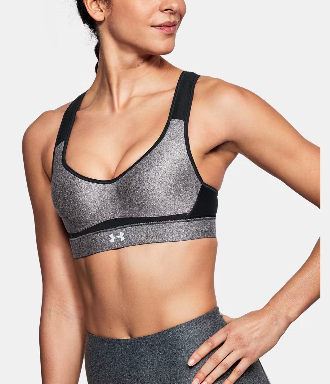 UA Warp Knit High HeatheredWomen’s Running Sports Bra | Under Armour US
