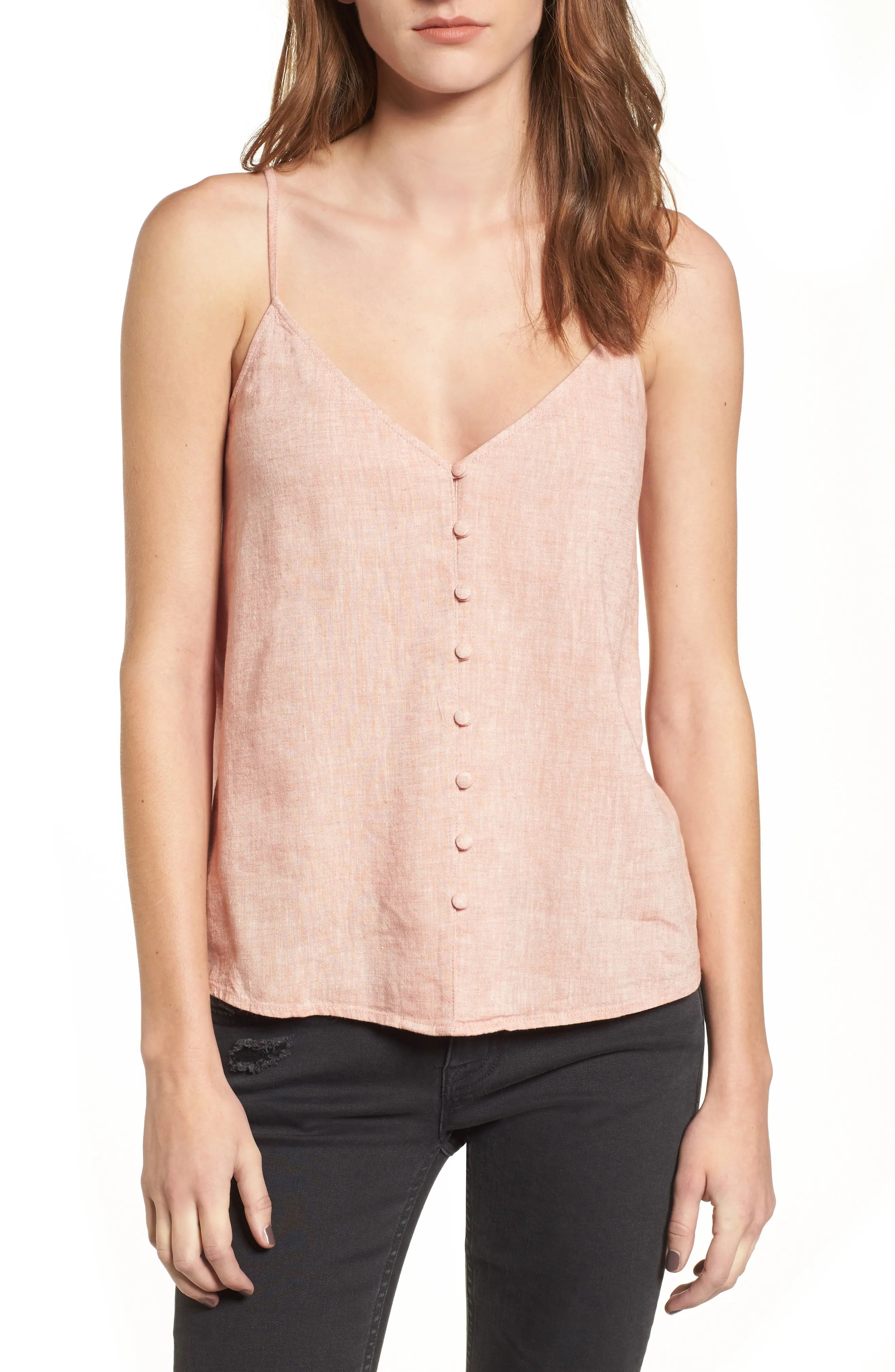 Button Front Camisole | Nordstrom