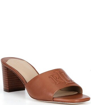Lauren Ralph Lauren Everley Block Heel Sandals | Dillard's | Dillard's