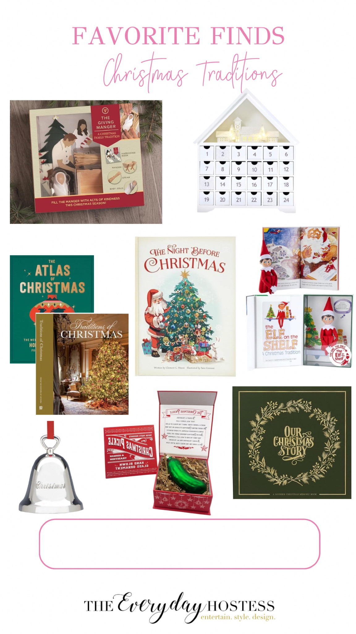 Christmas Tradition Ideas 

#christmas #christmastraditions #holiday #holidaytraditions #ltkholiday

#LTKFamily #LTKSeasonal #LTKFindsUnder100