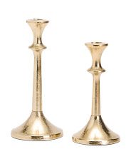 Set Of 2 Taper Candle Holders | TJ Maxx