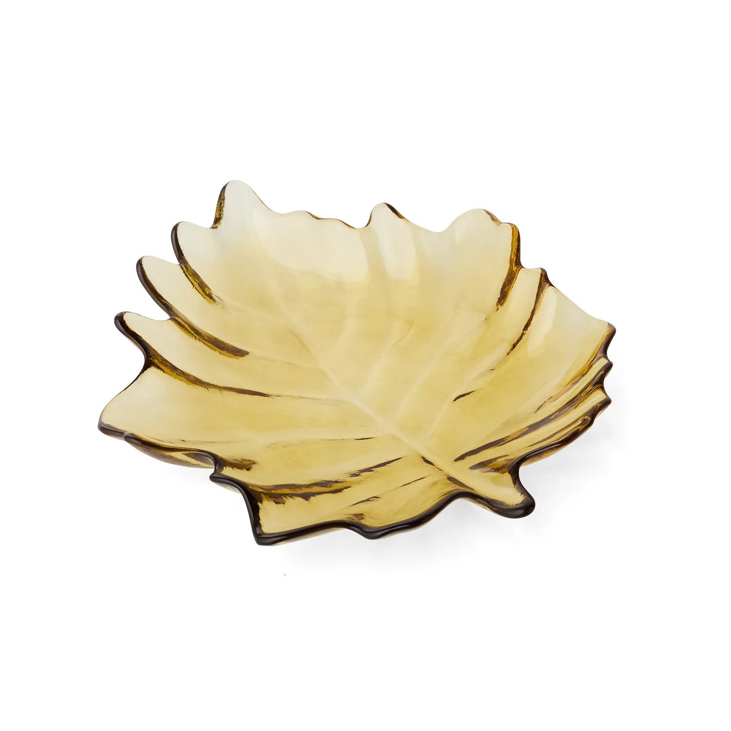 Sur La Table Glass Leaf Plate | Sur La Table