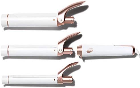 T3 Interchangeable Custom Blend Ceramic Three Barrel Professional Curling Iron Set for Endless St... | Amazon (US)