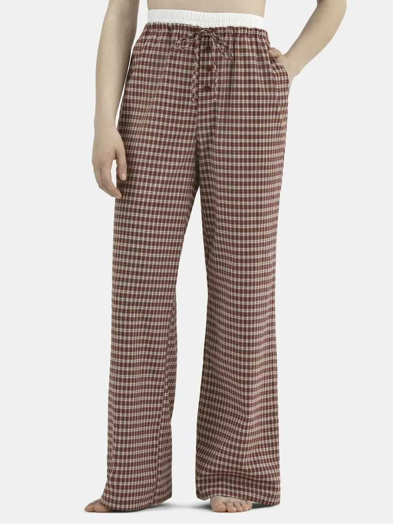 No Boundaries Baggy Boxer Pants, 31" Inseam, Women's | Walmart (US)