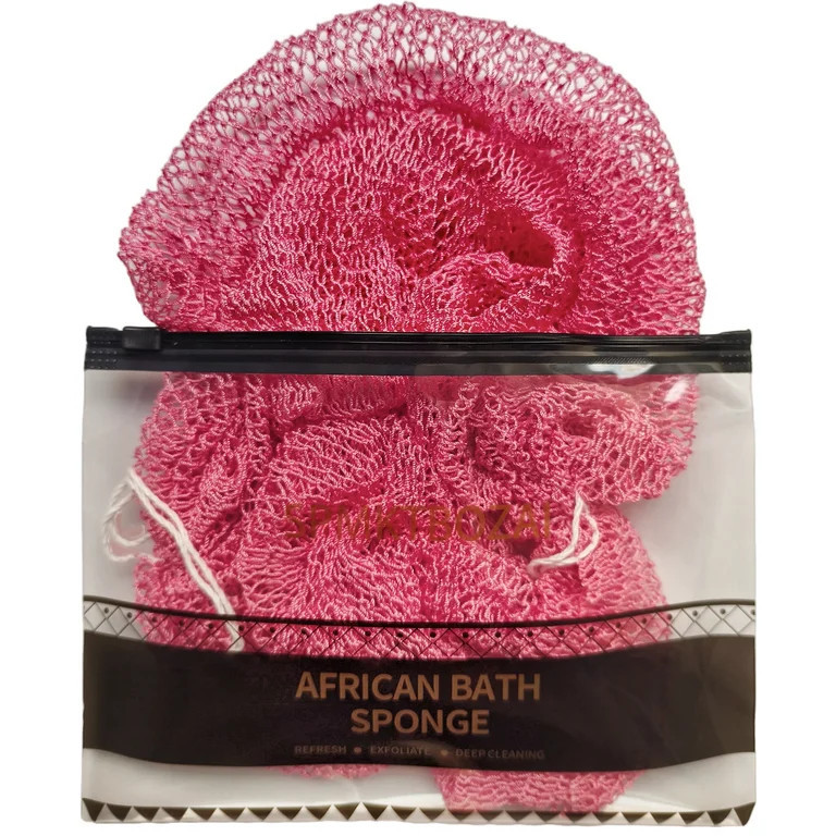 SPMKTBOZAI African Net Sponge Authentic Loofah Exfoliating Body Scrubber Bath Sponge - Back Scrub... | Walmart (US)