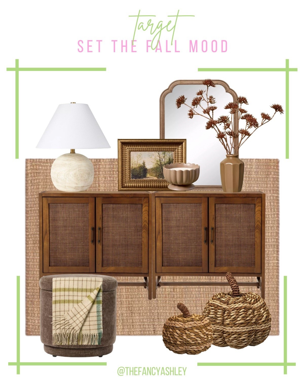 Set the mood for fall with these cute new Target home decor finds! Loving the fall vibes with the cutest pumpkins, framed pictures, cozy throw blankets, and faux stems. Everything you need to refresh your space for the season!

#LTKHome #LTKSeasonal