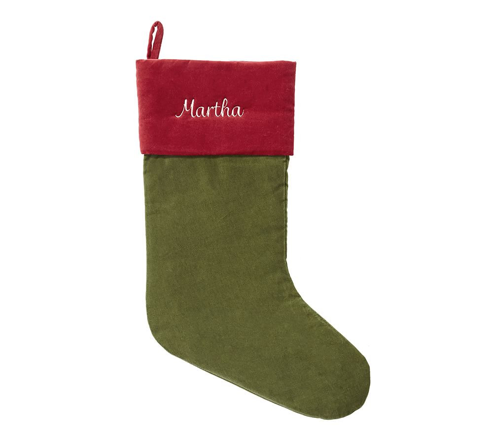 Velvet Stocking  | Pottery Barn (US)