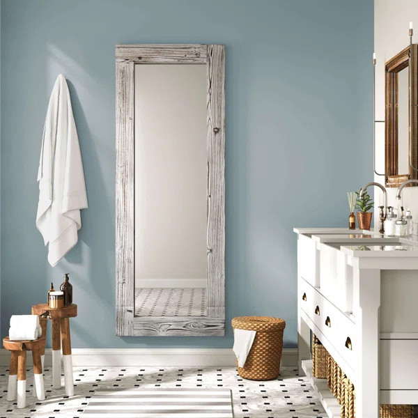 Diethard Wood Rectangle Wall Mirror | Wayfair North America