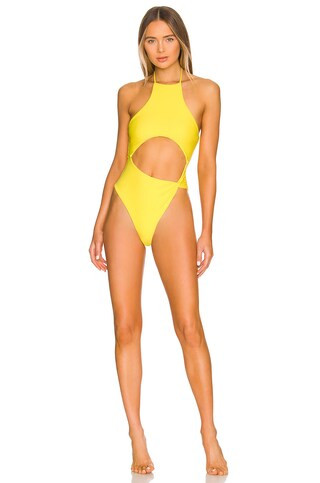 Camila Coelho Mika One Piece in Yellow from Revolve.com | Revolve Clothing (Global)