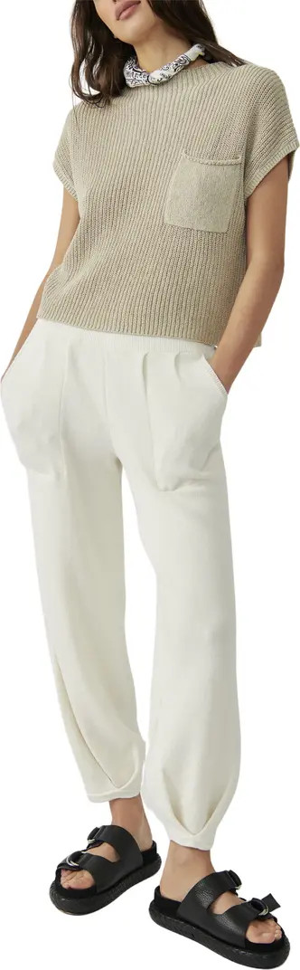 Free-est Freya Short Sleeve Sweater & Pants Set | Nordstrom Rack