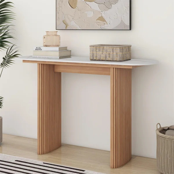 Serwon 47" Marble Console Table | Wayfair North America