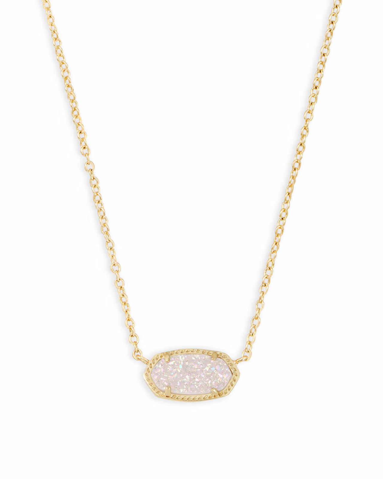 Elisa Gold Pendant Necklace in Drusy | Kendra Scott | Kendra Scott