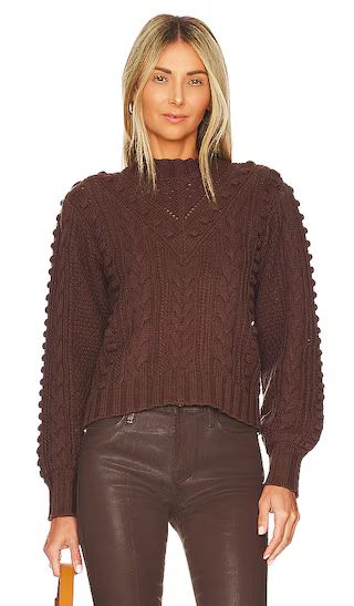 Aristeia Sweater in Brown | Revolve Clothing (Global)