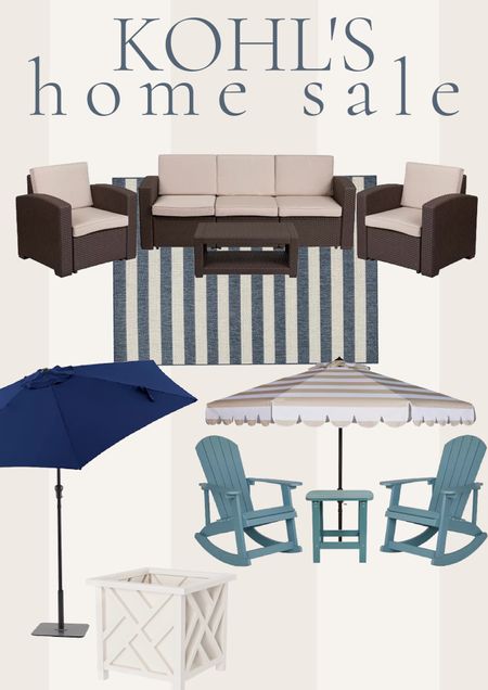Kohl’s is having a big home sale 
Great outdoor options to update your summer fun living space 

#LTKsalealert #LTKover40 #LTKhome
