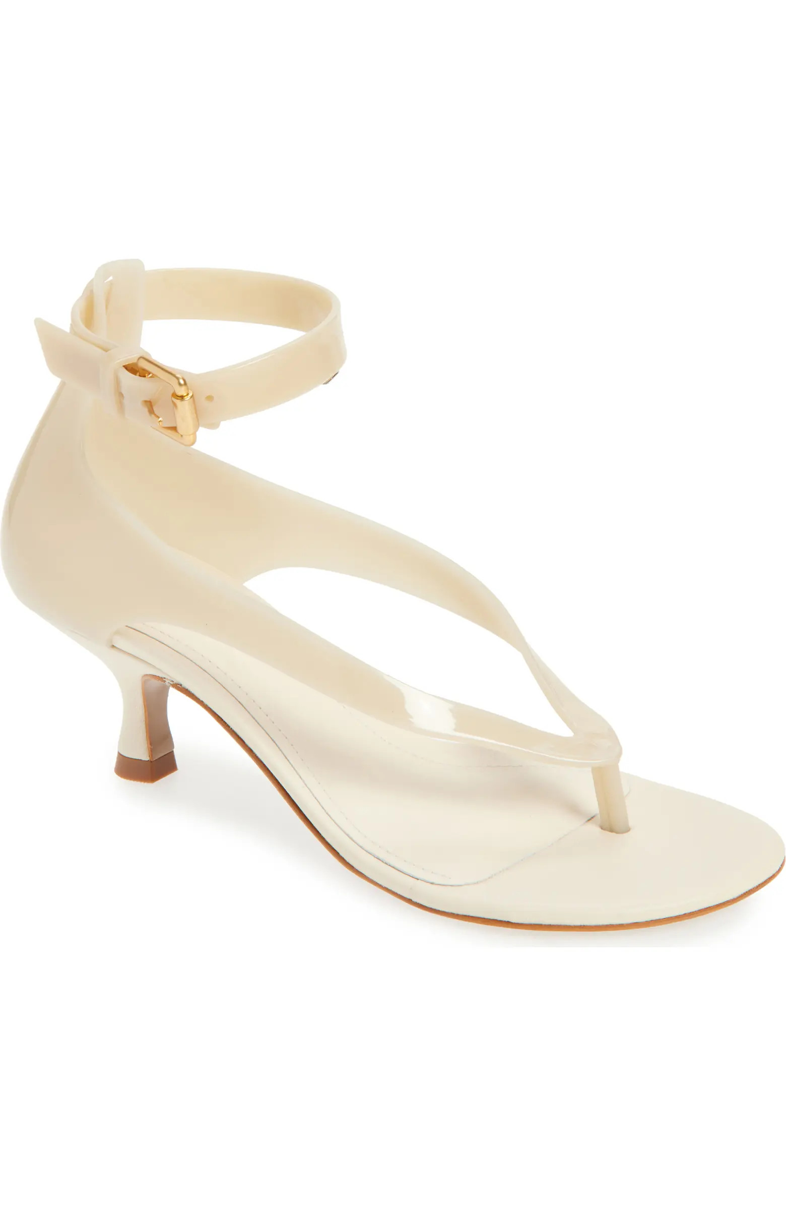 Jelly Kitten Heel Sandal (Women) | Nordstrom