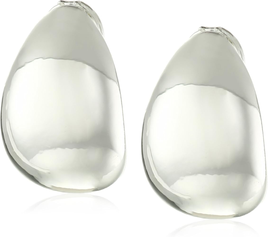 Anne Klein Silver Tone Clip-on Earrings | Amazon (CA)