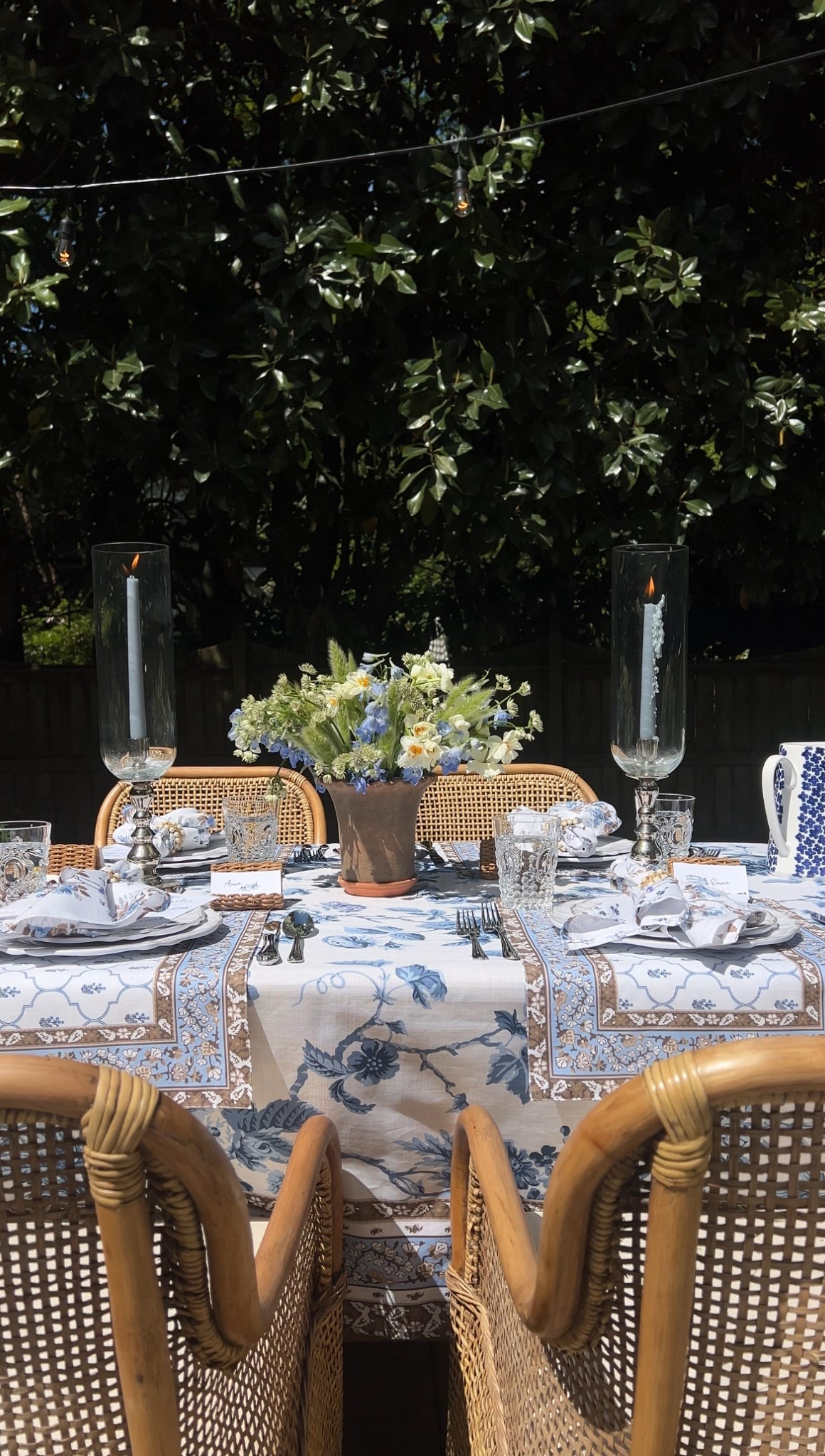 The company store spring tablescape 