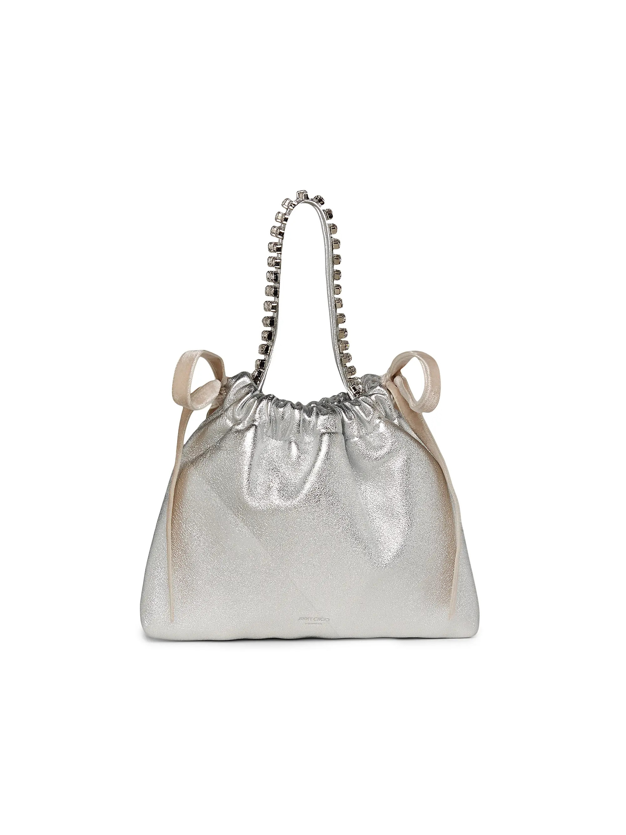 Mini Metallic Leather Top Handle Bag | Saks Fifth Avenue
