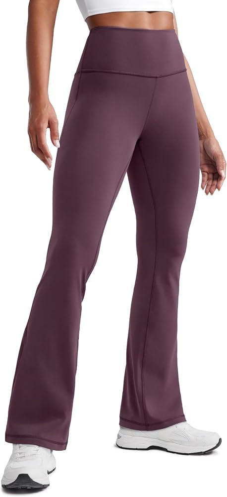 CRZ YOGA Womens Butterluxe High Waist Flare Pants 29" / 30.5" / 32" / 33.5" - Wide Leg Bootcut Yo... | Amazon (US)