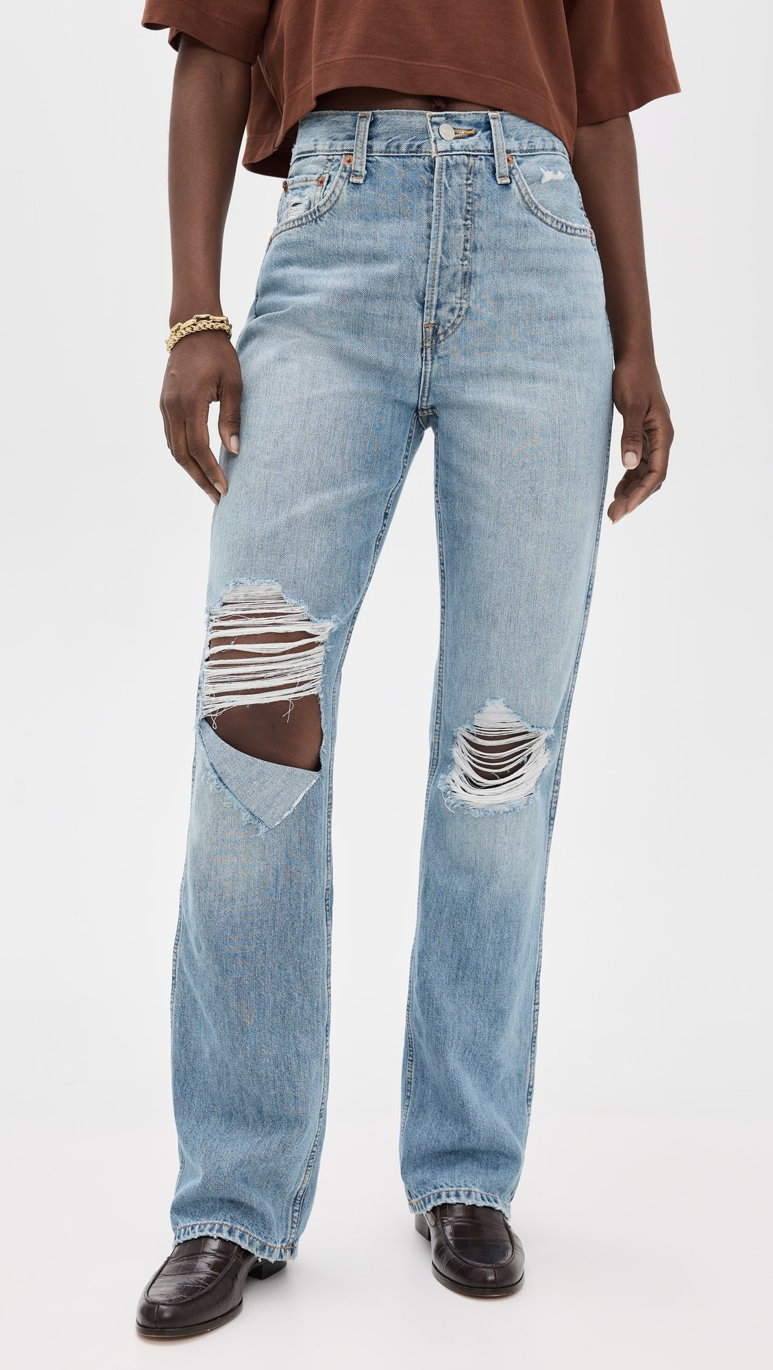 90s High Rise Loose Jeans | Shopbop